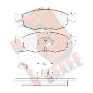 R BRAKE RB0917