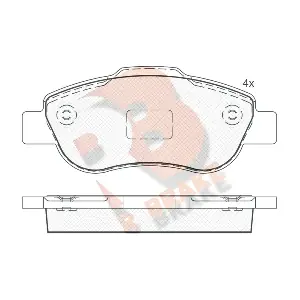 R BRAKE RB1659