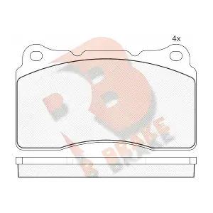 R BRAKE RB1582