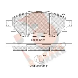 R BRAKE RB2252