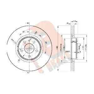 R BRAKE 78RBD21548