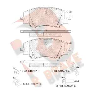 RB2430-208 R BRAKE