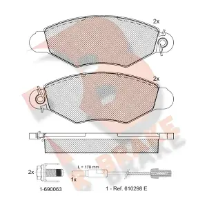 R BRAKE RB1217-203