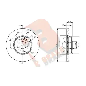 78RBD21530 R BRAKE