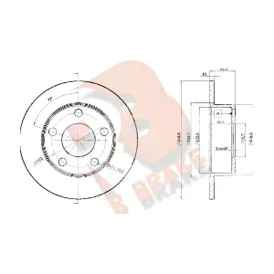 78RBD22800 R BRAKE