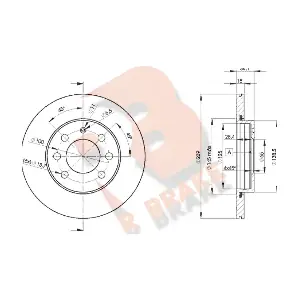 78RBD25607 R BRAKE