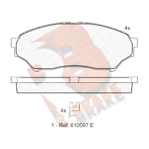 R BRAKE RB1443