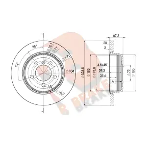 78RBD26127 R BRAKE