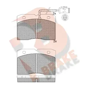 R BRAKE RB0892