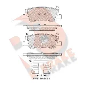 RB2413 R BRAKE