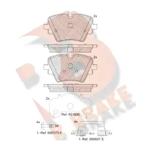R BRAKE RB2472