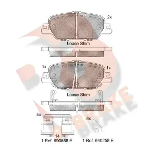 R BRAKE RB2323