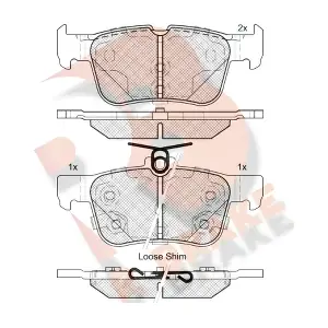 R BRAKE RB2198-203