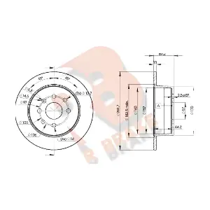 78RBD29209 R BRAKE
