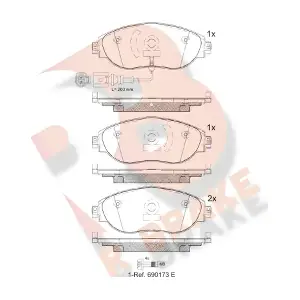 R BRAKE RB2018-087