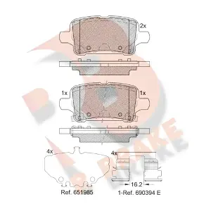 RB2326 R BRAKE