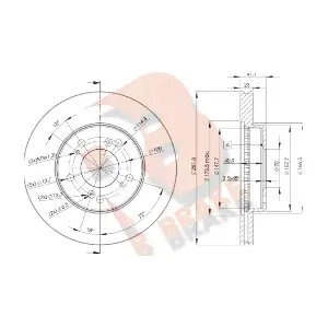78RBD22586 R BRAKE