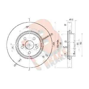 78RBD20505 R BRAKE