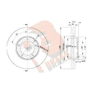 78RBD22609 R BRAKE