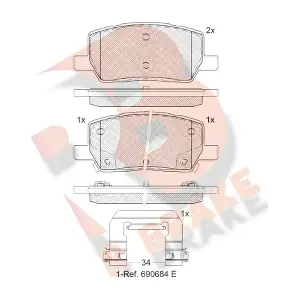 RB2461 R BRAKE