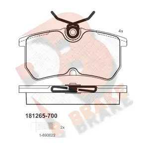 R BRAKE RB1265-700