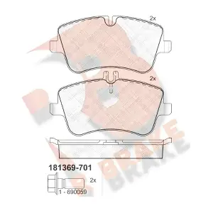 R BRAKE RB1369-701