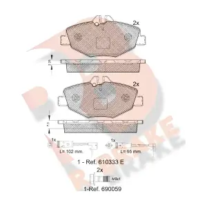 R BRAKE RB1527-701