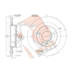 R BRAKE 78RBD21558
