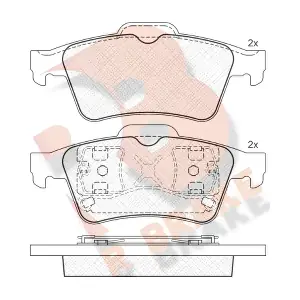 R BRAKE RB1433