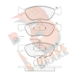 R BRAKE RB1124