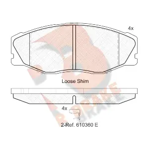 R BRAKE RB2087
