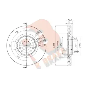 78RBD24687 R BRAKE