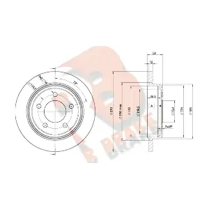 78RBD25356 R BRAKE