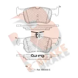 R BRAKE RB2493