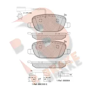 R BRAKE RB1996-203