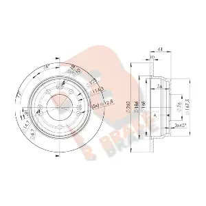78RBD20581 R BRAKE