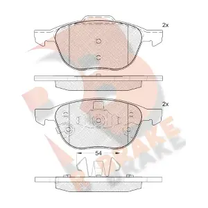 R BRAKE RB1617-203
