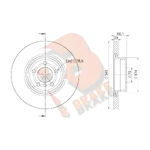 78RBD23571 R BRAKE