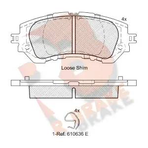 R BRAKE RB2180