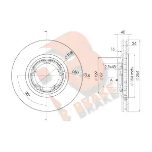 78RBD20200 R BRAKE