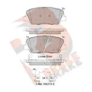 R BRAKE RB2102