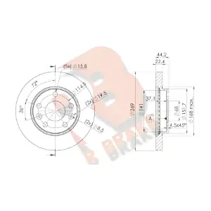 78RBD24009 R BRAKE