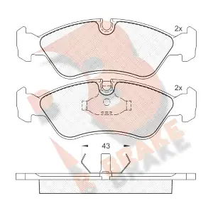 R BRAKE RB0758