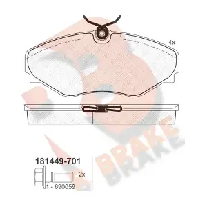 R BRAKE RB1449-701
