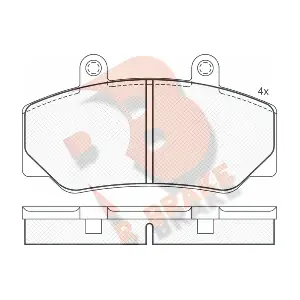 R BRAKE RB0837