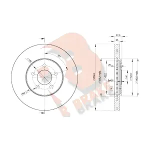 78RBD24073 R BRAKE