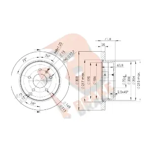 78RBD29049 R BRAKE
