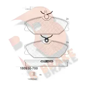 R BRAKE RB0930-700