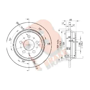 78RBD11674 R BRAKE