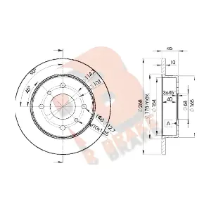 78RBD29901 R BRAKE